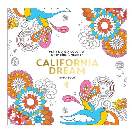 California dream: petit livre à colorier
