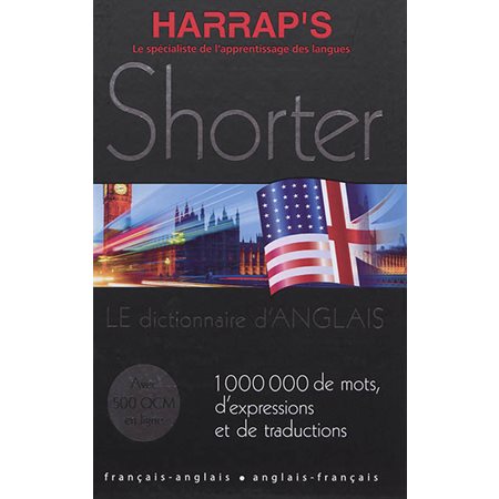 Harrap's shorter: le dictionnaire d'anglais