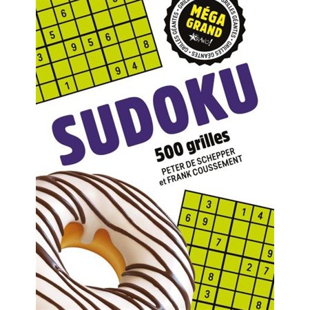 Sudoku: 500 grilles (Méga Grand)