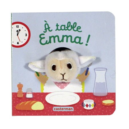 A table Emma ! (livre marionnette à doigt)