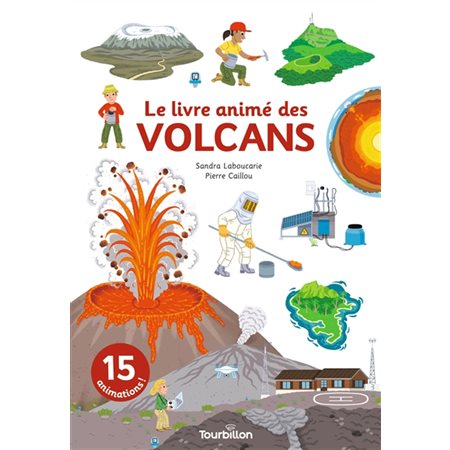 Le livre animé des volcans