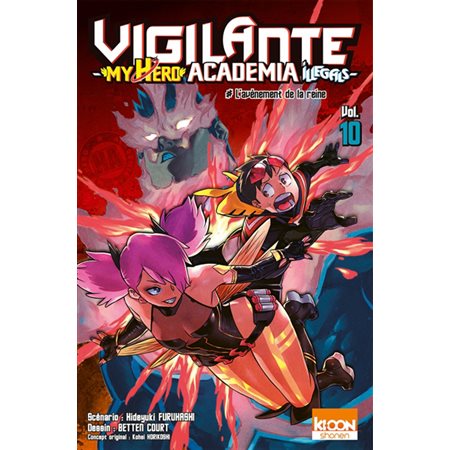 Vigilante, my hero academia illegals, tome 10