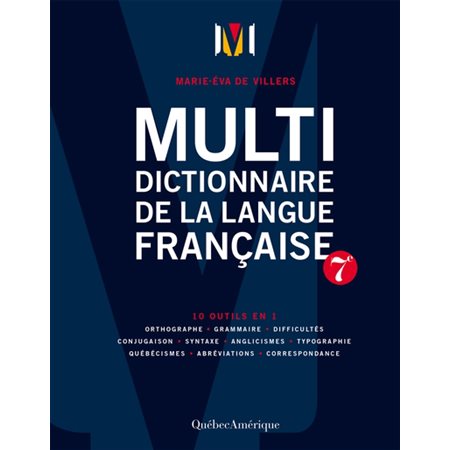 Multidictionnaire de la langue française (7e ed.)