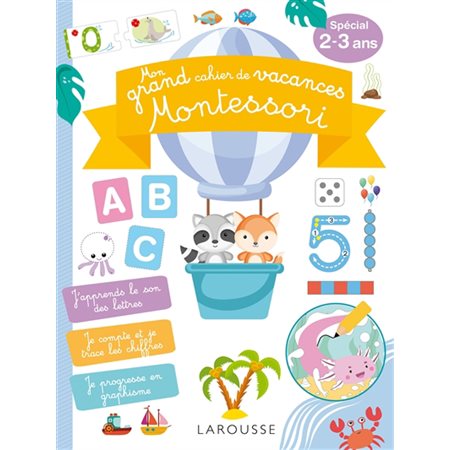 Mon grand cahier de vacances Montessori