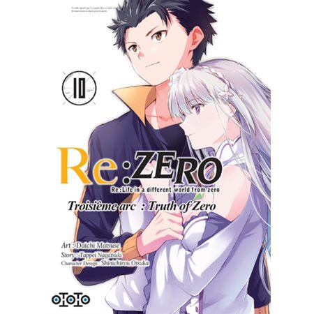 Re:Zero : Re:Life in a different world from zero : troisième arc, truth of Zero Vol.10