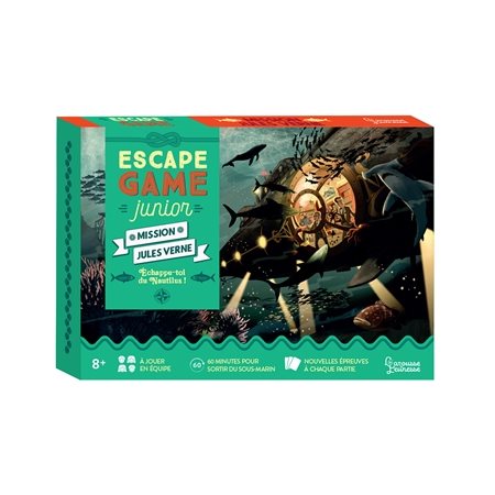Mission Jules Verne: Escape game. Junior
