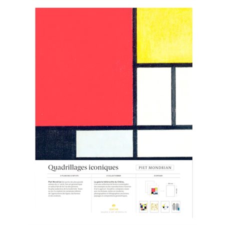 Piet Mondrian, Quadrillages iconiques