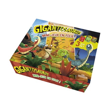 Coffret Gigantosaurus: mini-jeux en folie !