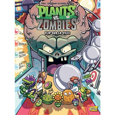 Flip sur la ville, Tome 17, Plants vs zombies