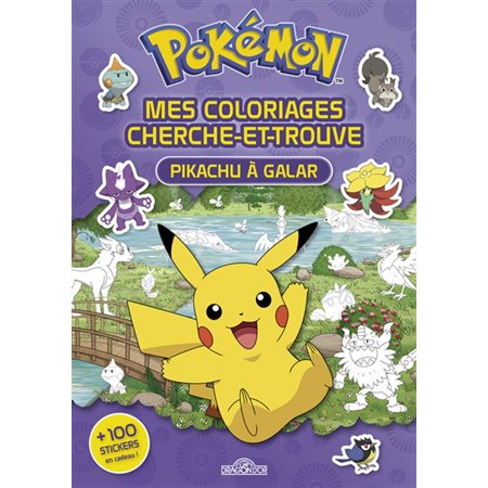Pokémon: mes coloriages cherche-et-trouve : Pikachu à Galar