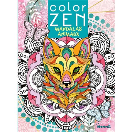 Mandalas animaux: color zen