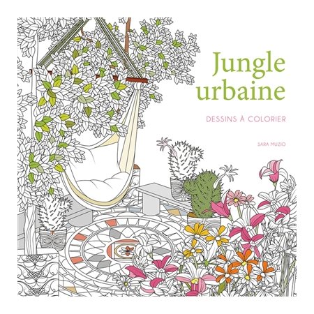 Jungle urbaine dessins a colorier