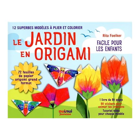 Le jardin en origami : facile et pour les enfants
