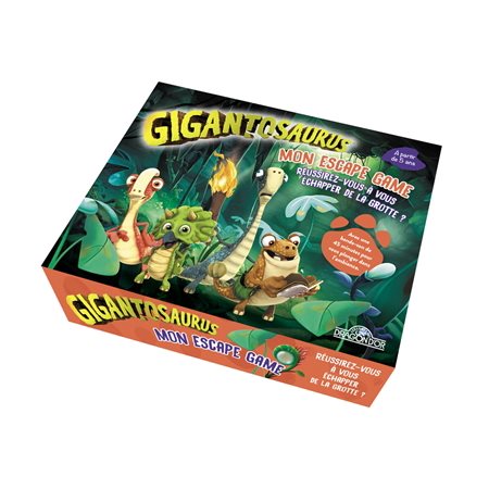 Gigantosaurus: mon escape game