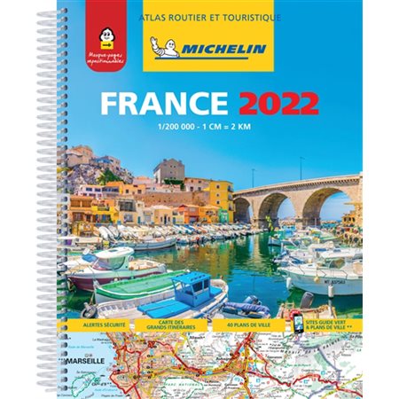 France 2022: atlas routier et touristique