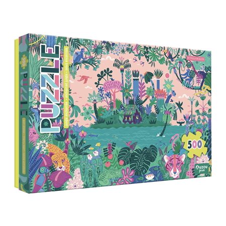Jungle enchantée : puzzle