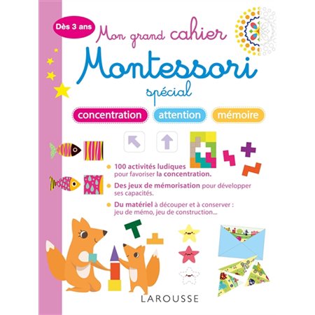 Mon grand cahier Montessori