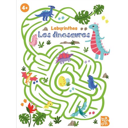 Les dinosaures: labyrinthes