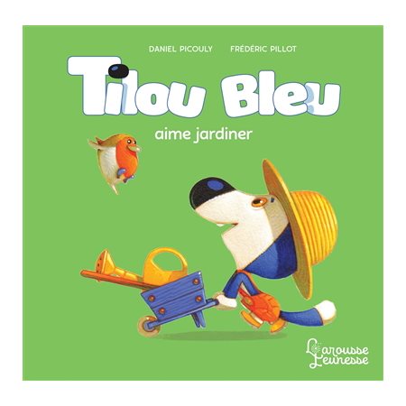 Tilou Bleu aime jardiner