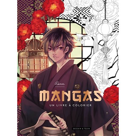 Mangas : un livre à colorier