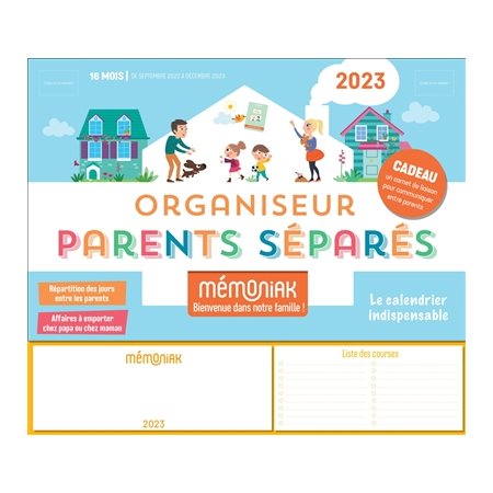 Organiseur parents séparés 2022-2023