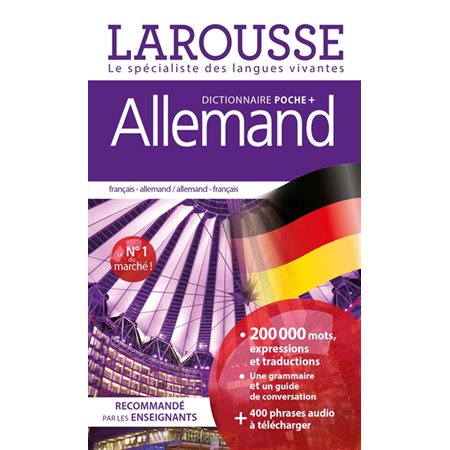 Allemand : dictionnaire poche + : français-allemand