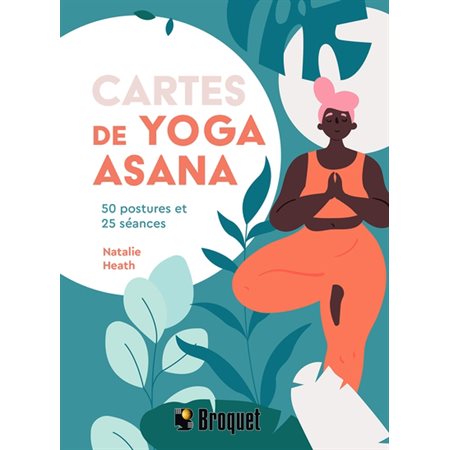Cartes de yoga asana : 50 postures et 25 séances