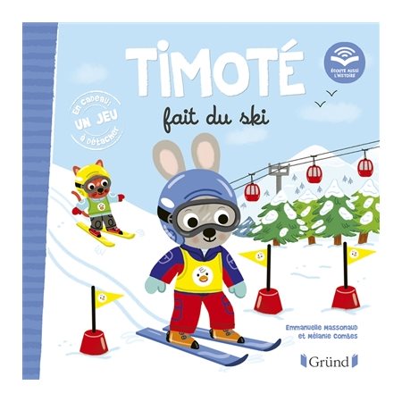Timoté fait du ski