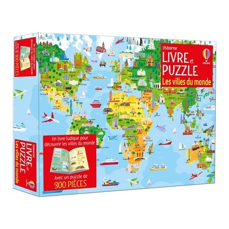 Les villes du monde : livre et puzzle