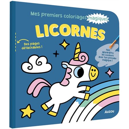 Licornes: mes premiers coloriages magiques