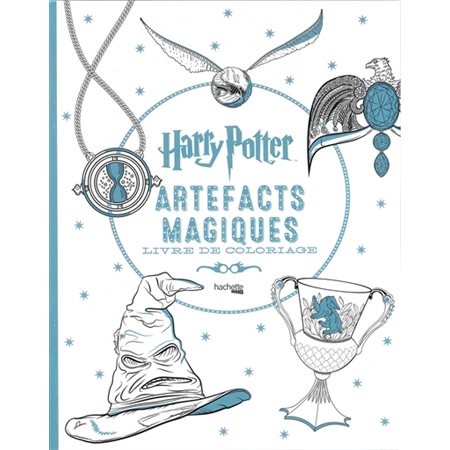 Harry Potter : artefacts magiques : livre de coloriage