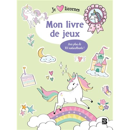 Licornes : mon livre de jeux