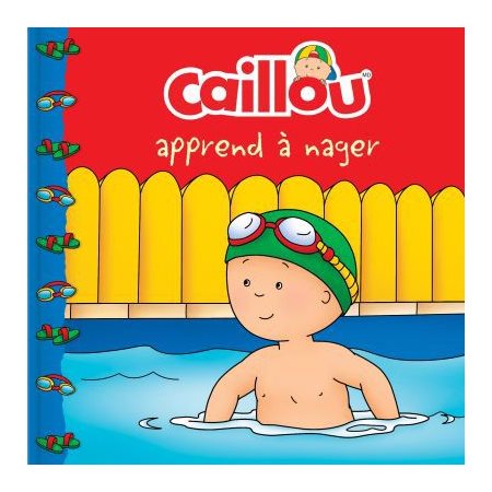 Caillou apprend à nager