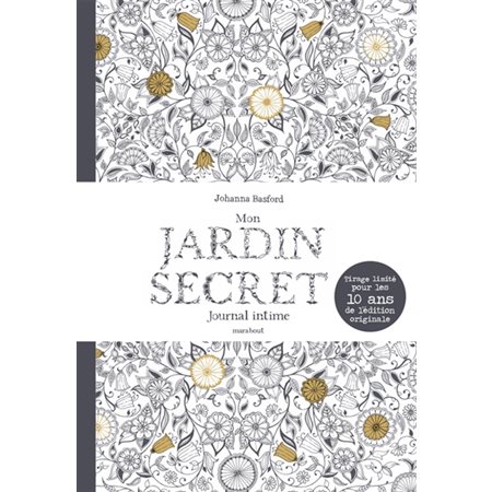 Mon jardin secret : Journal intime