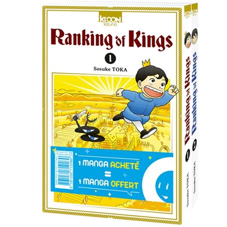 Ranking of kings : pack découverte vol. 1- 2
