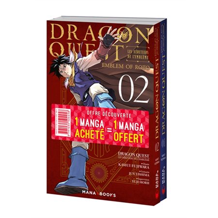 Dragon Quest : les héritiers de l'emblème, Pack découverte tomes 1, 2