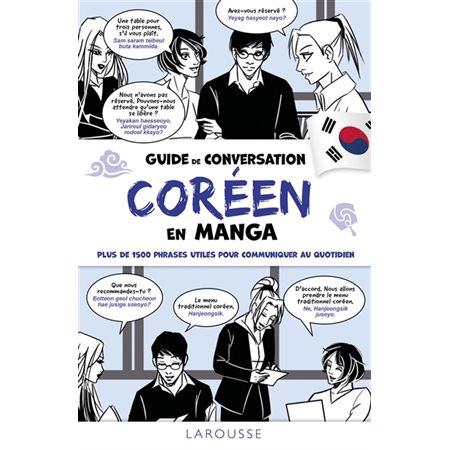 Guide de conversation coréen en manga