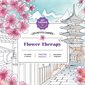 Flower therapy: 100 motifs à colorier