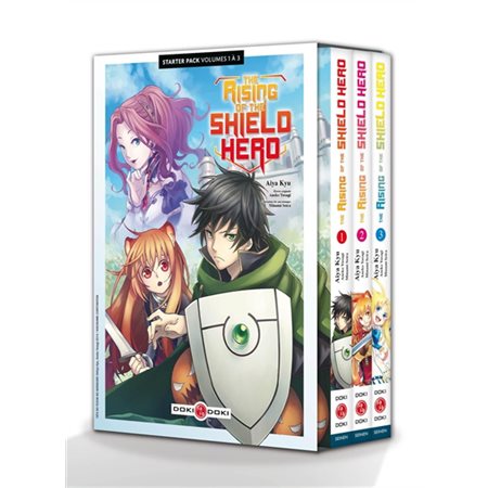 The rising of the shield hero : starter pack volumes 1 à 3, Doki-Doki