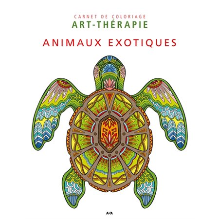 Animaux exotiques; Coloriage art-thérapie