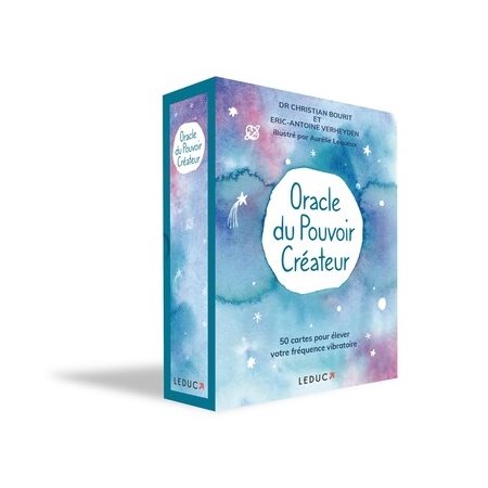 Oracle du pouvoir créateur : 50 cartes pour élever votre fréquence vibratoire
