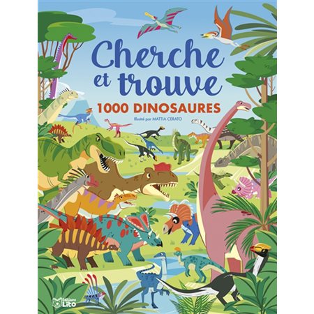 Cherche et trouve : 1.000 dinosaures