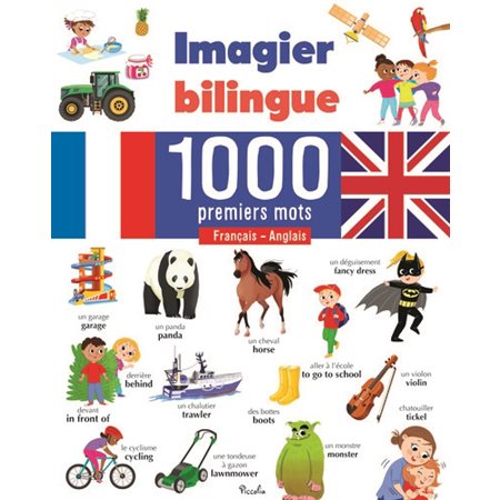 Imagier bilingue français-anglais : 1.000 premiers mots
