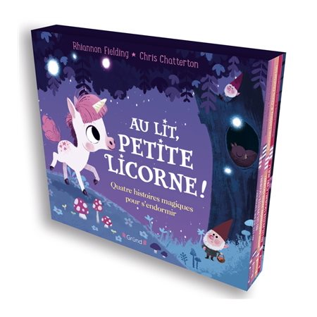 Au lit petite licorne ! : coffret  ( 4 livres)