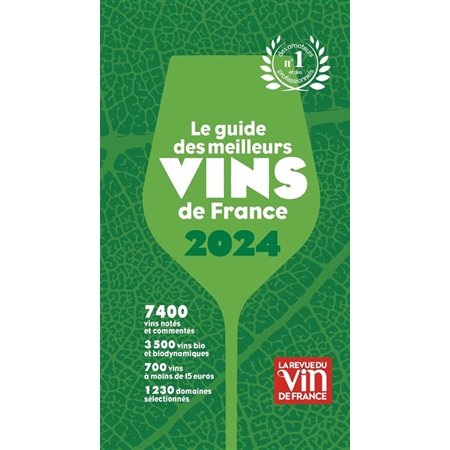 Le guide des meilleurs vins de France : 2024