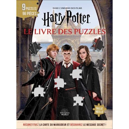 Harry Potter : le livre des puzzles : dans l''univers des films