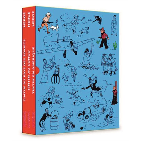 Hergé : les colorisés; les aventures de Tintin