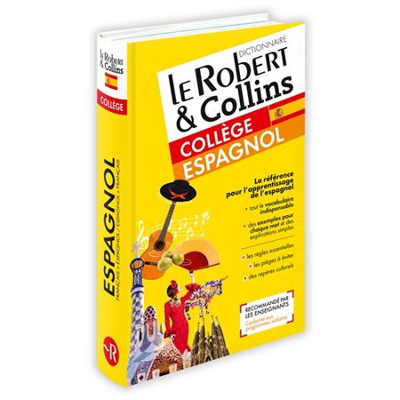 Le Robert & Collins collège espagnol : dictionnaire français-espagnol, espagnol-français, Le Robert & Collins