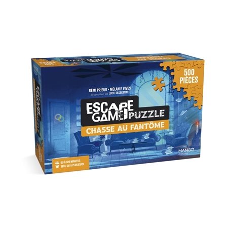 Escape game puzzle : chasse au fantôme