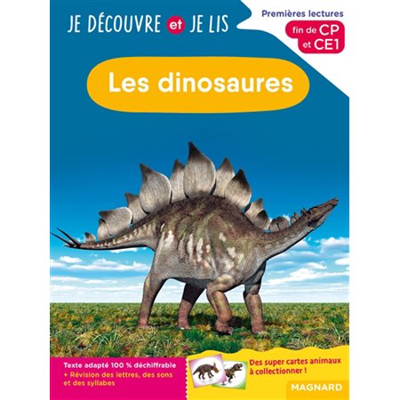 Les dinosaures : premières lectures, fin de CP et CE1, Je découvre et je lis